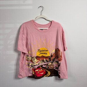 Disney Cars Pink Lightning McQueen Radiator Springs Tee | Size 3X